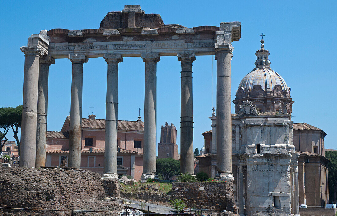 Italy,Roman Forum (Forum Magnum),Rome