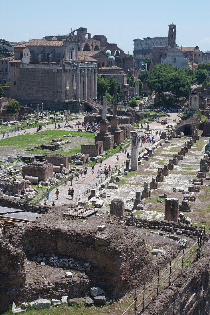 Italien,Forum Romanum (Forum Magnum),Rom