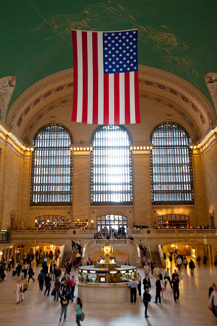 Menschen im Grand Central Terminal, Murray Hill, Manhattan, New York, USA