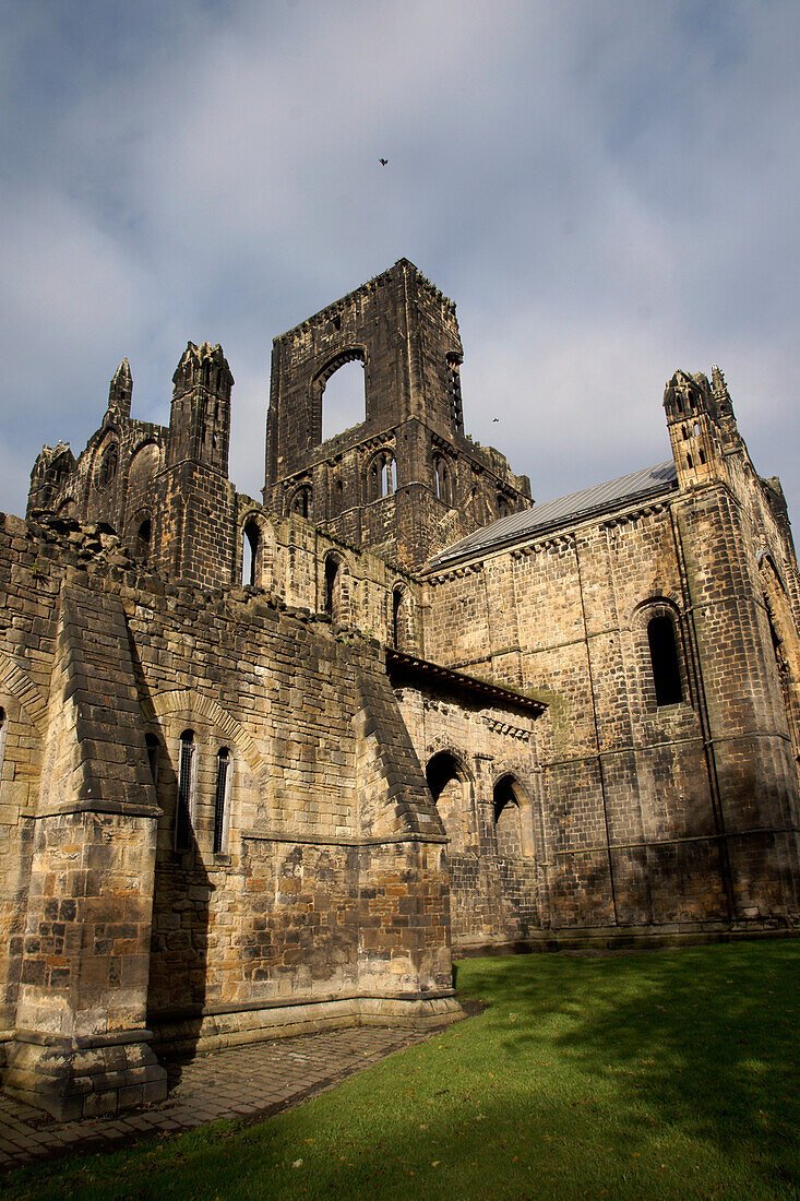 Kirkstall Abbey,Eines der größten ruinierten Zisterzienserklöster des Landes,Leeds,West Yorkshire,England