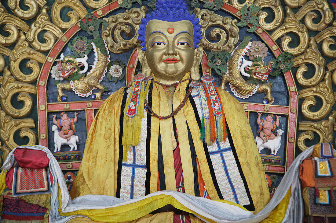 Mongolia,Erdene Zuu Monastery,Kharkhorin,Buddhist Statue