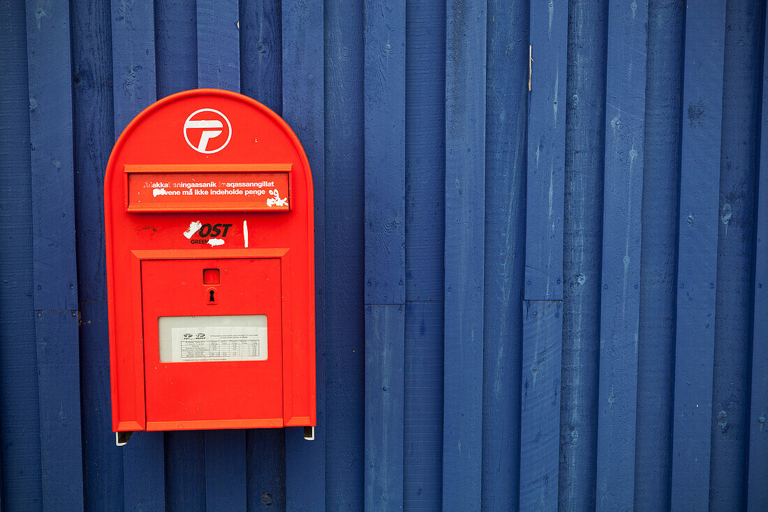 Dänemark,Grönland,Briefkasten,Qaqortoq (Julianehab)