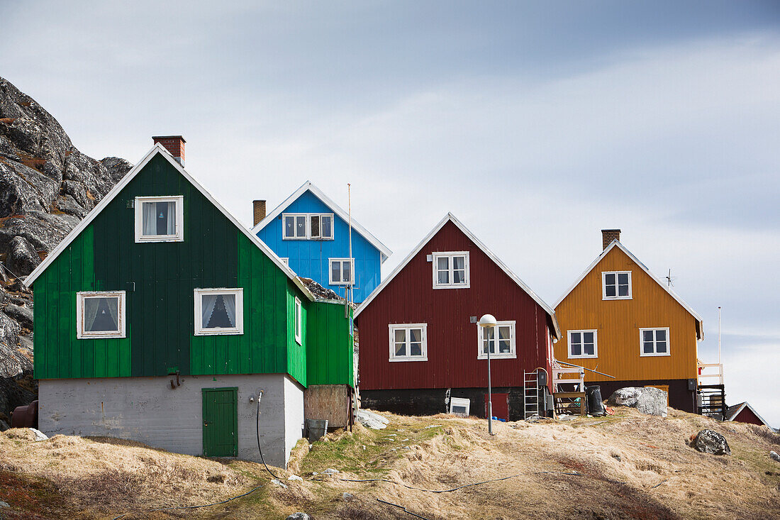 Grönland,Häuser,Paamiut