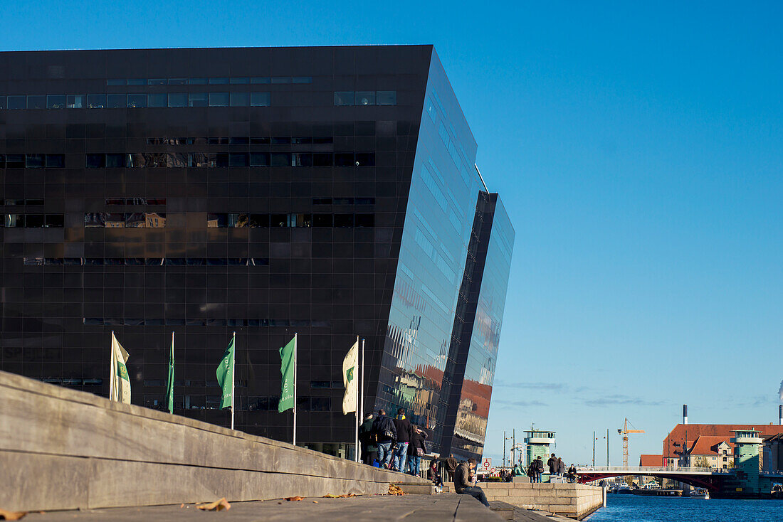 Denmark,View of Royal Library,Copenhagen