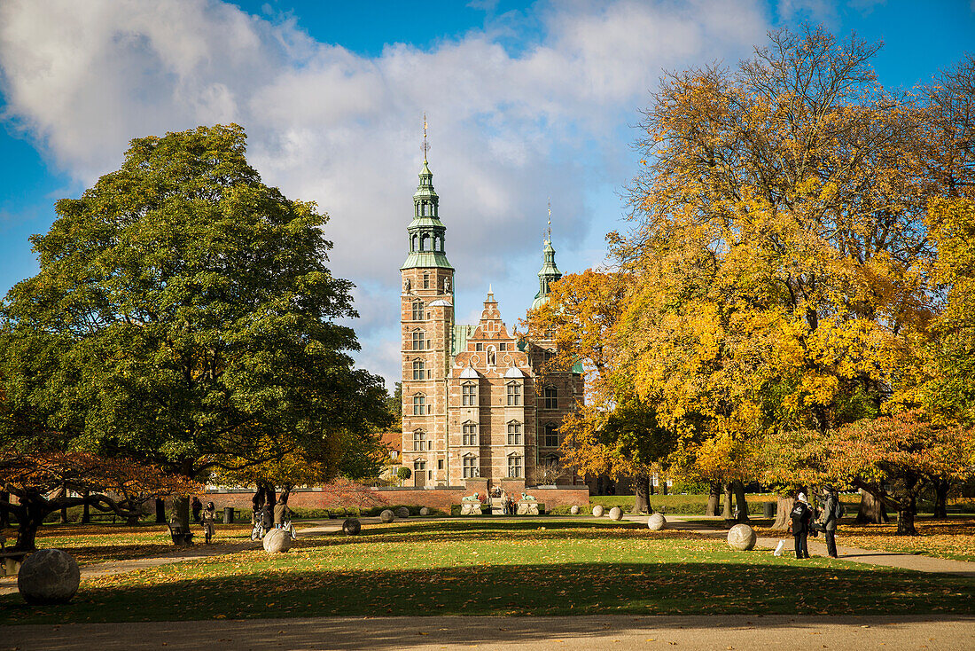 Dänemark,Ansicht von Schloss Rosenborg,Kopenhagen