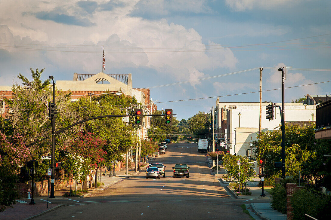 USA,Mississippi,Street scene,Natchez