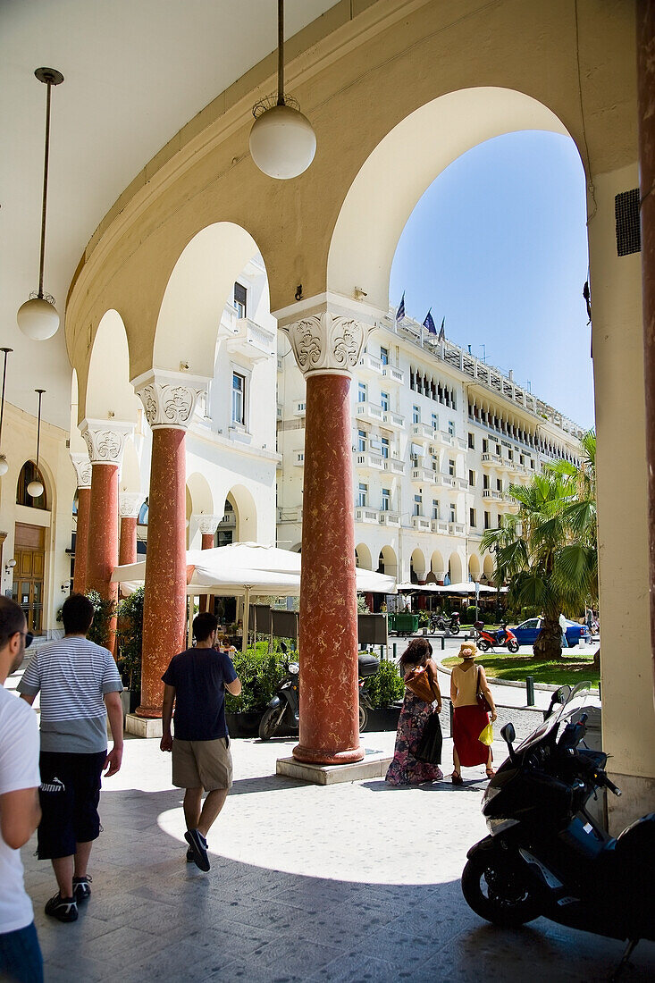 Greece,Aristoteles Square,Thessaloniki