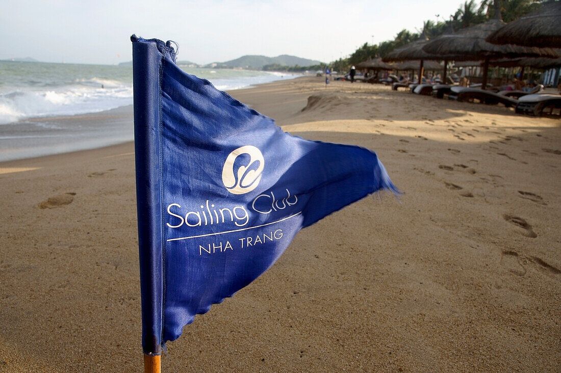 Vietnam,Blaue Flagge des Segelclubs,Nha Trang