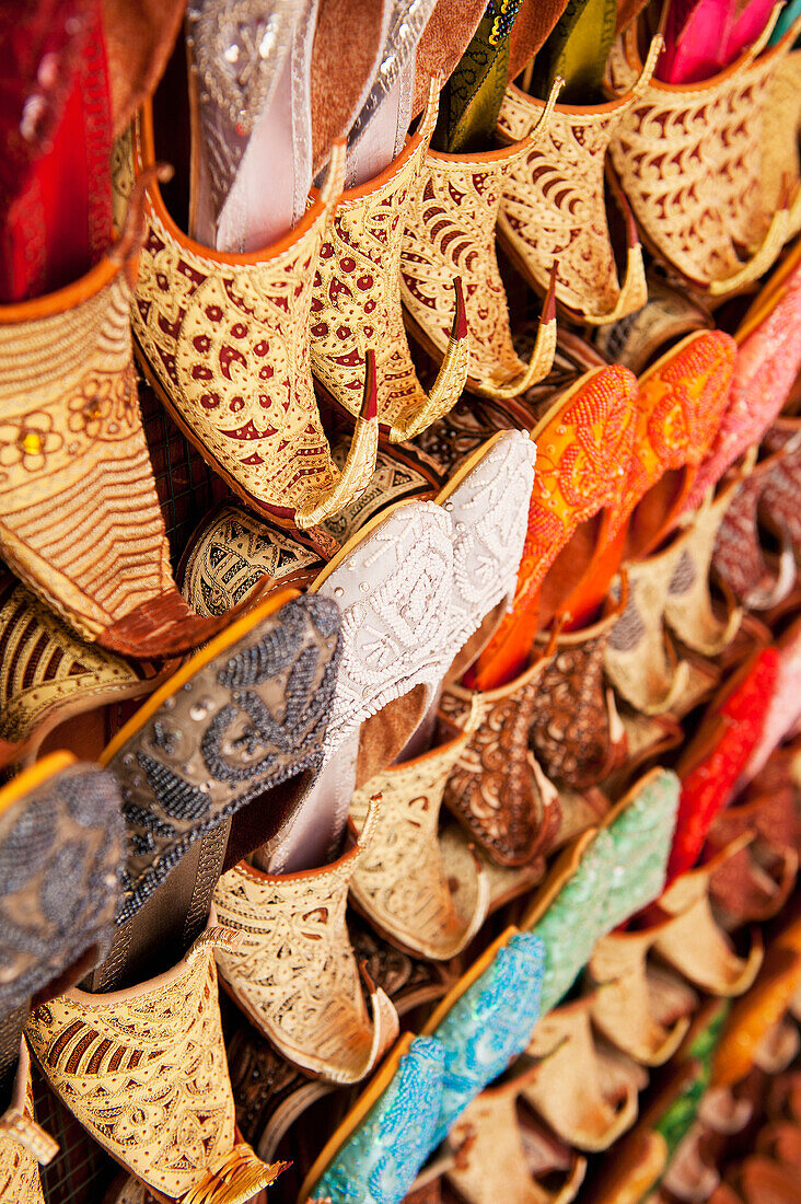 Traditional Shoes For Sale In Market,Dubai,United Arab Emirates