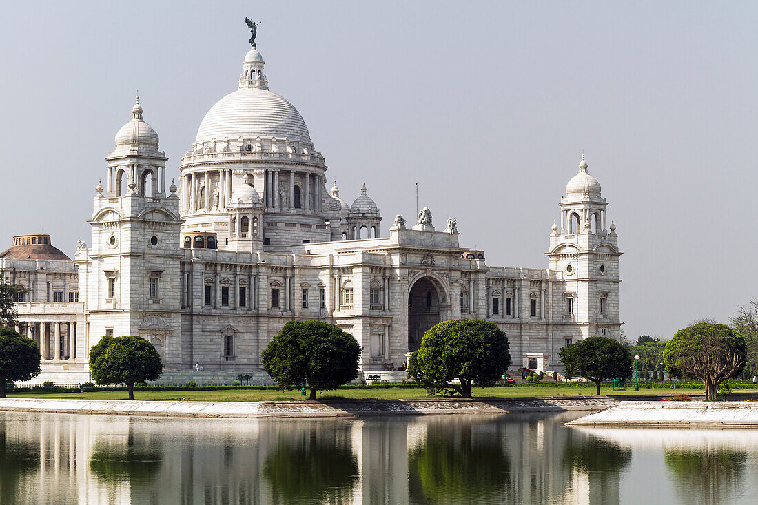 India,West Bengal,View of Victoria Monument,Kolcutta