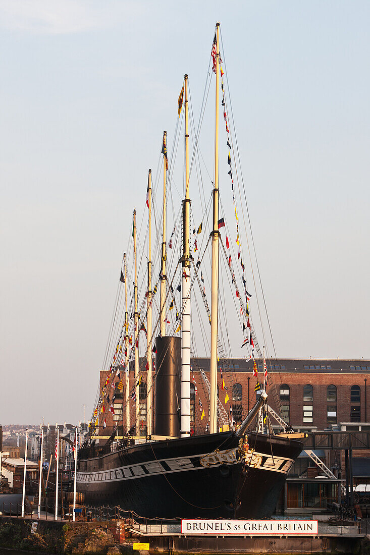 Brunel's Ss Great Britain Schiff, Great Western Dockyard,Bristol,England,Uk