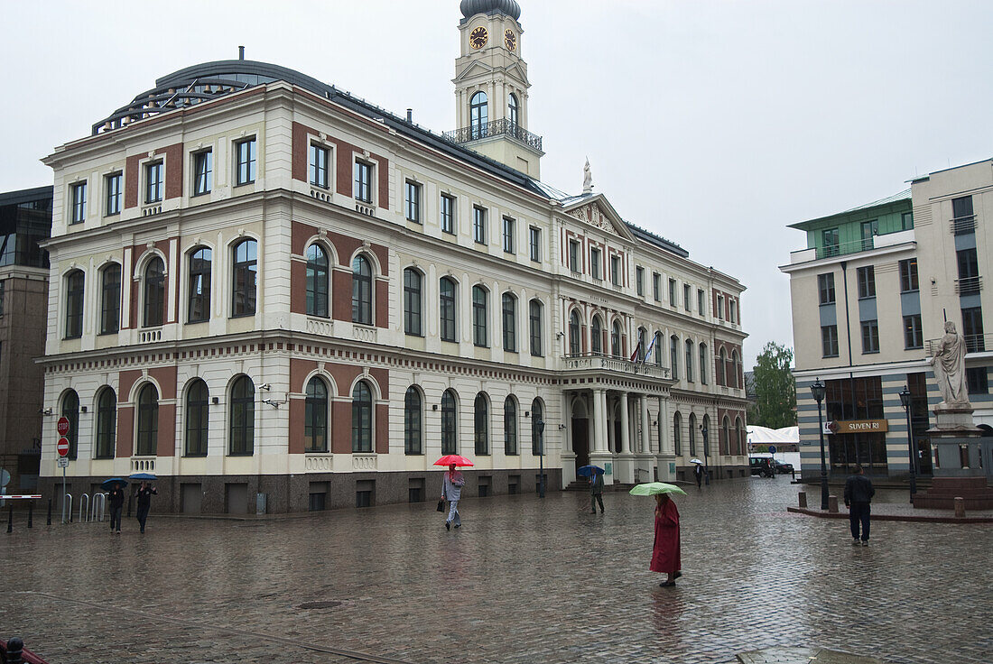 Blick auf die Altstadt von Riga, Lettland