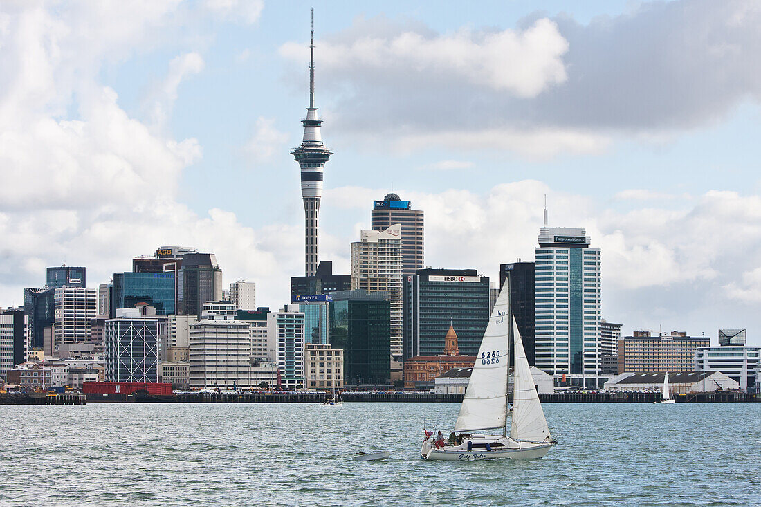 Blick auf die Stadt,Neuseeland