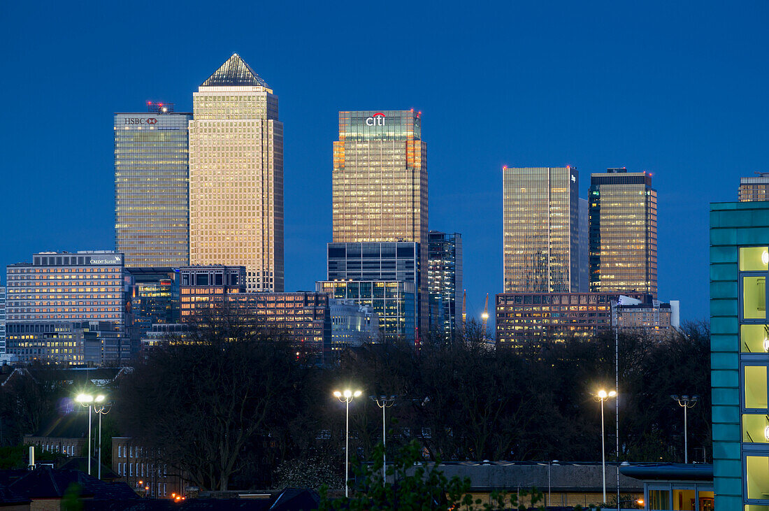 Canary Wharf,London,England