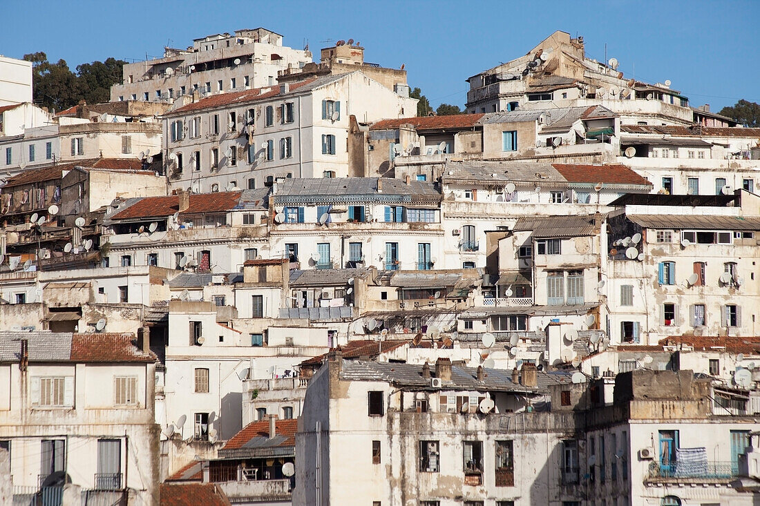 View Of The Casbah,Seen From Hotel Safir,Algiers,Algeria