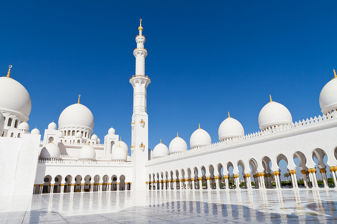 Große Scheich-Zayed-Moschee, Abu Dhabi, Vereinigte Arabische Emirate