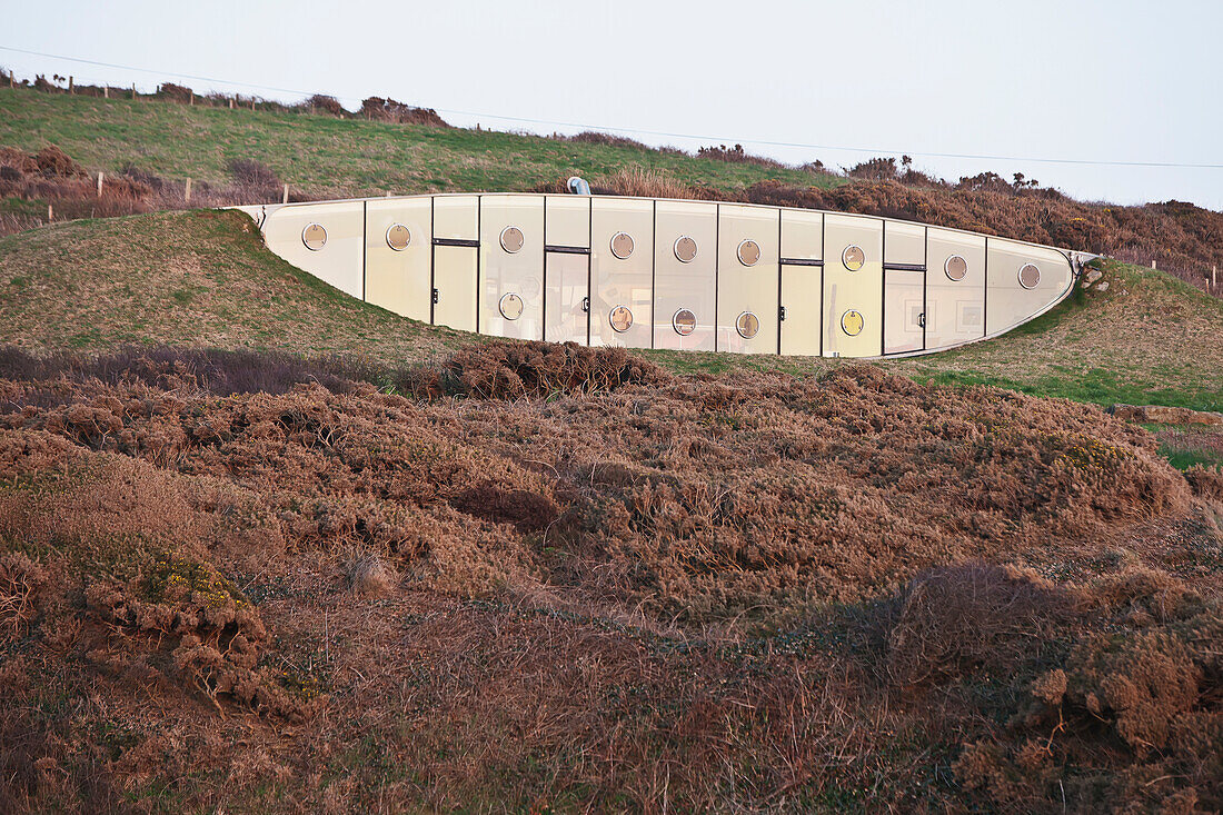 Eco-Home "Malator",Known As "The Teletubby House","The Eye",Pembrokeshire Coastal Path,Wales,United Kingdom