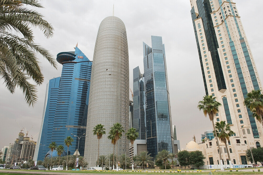 Corniche-Türme,Doha,Na,Katar