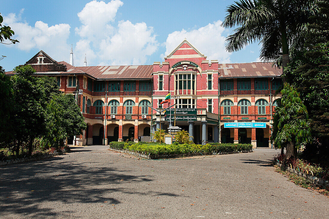 Pansoedan Middle School,Formerly A Catholic School,Yangon,Myanmar