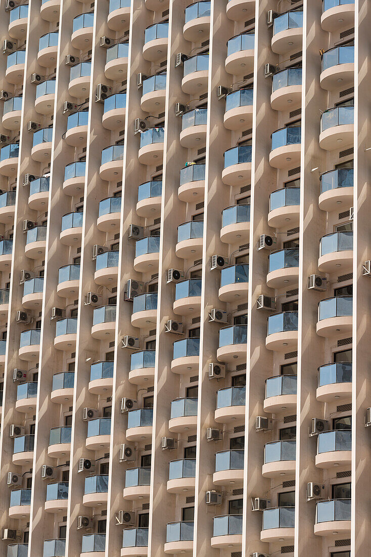 Detail Of Apartment Building,Dubai,United Arab Emirates