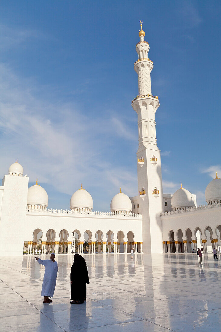 Große Moschee Sheikh Zayed,Abu Dhabi,Vereinigte Arabische Emirate