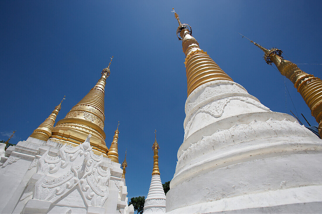 Buddhistischer Tempel in der Nähe von Taunggyi, Shan-Staat, Myanmar
