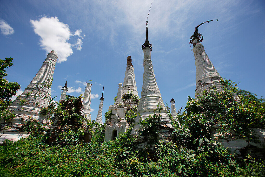 Buddhistischer Tempel in der Nähe von Taunggyi, Shan-Staat, Myanmar