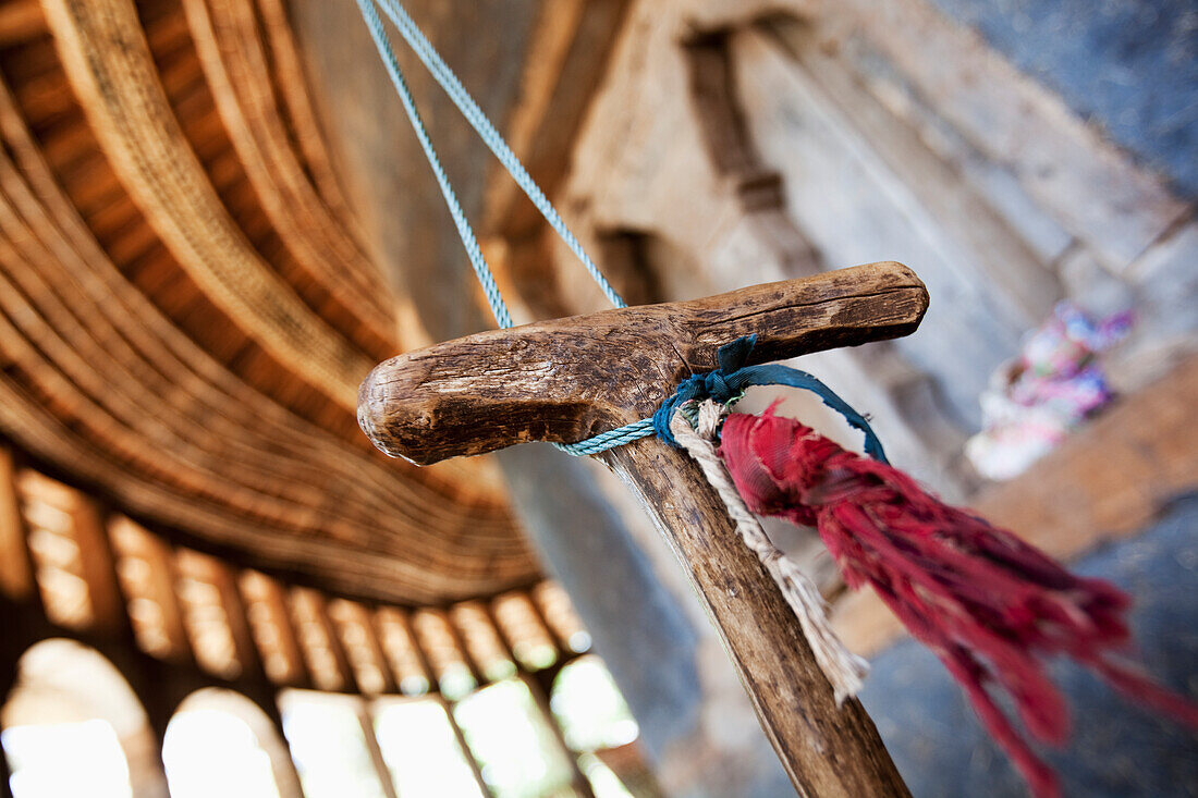 Details Von Kloster Auf Insel Im Tana-See,In der Nähe von Bahir Dar,Äthiopien