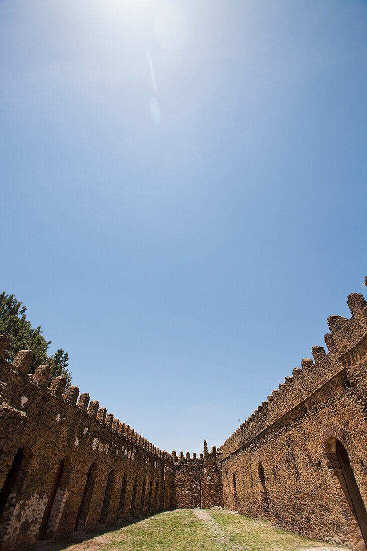 The Seventeenth Century Palace Of King Fasilides,Gondar,Ethiopia