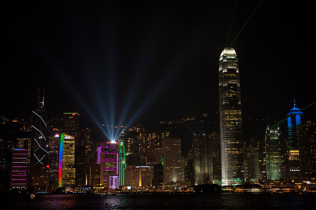 Skyline von Hongkong,Hongkong,China