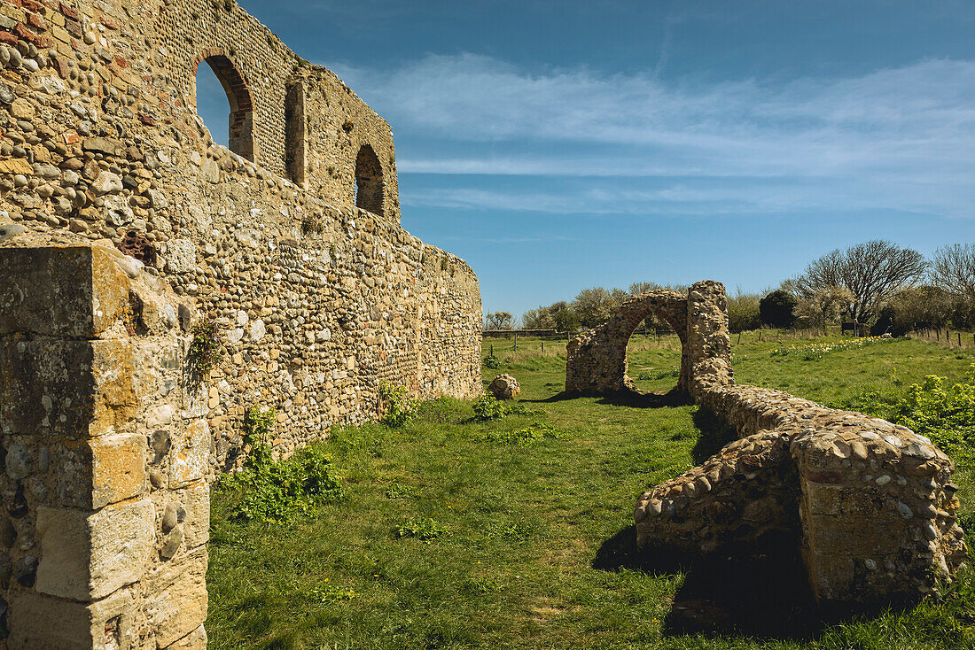 Greyfriars Mittelalterliches Kloster,Dunwich,Suffolk,England