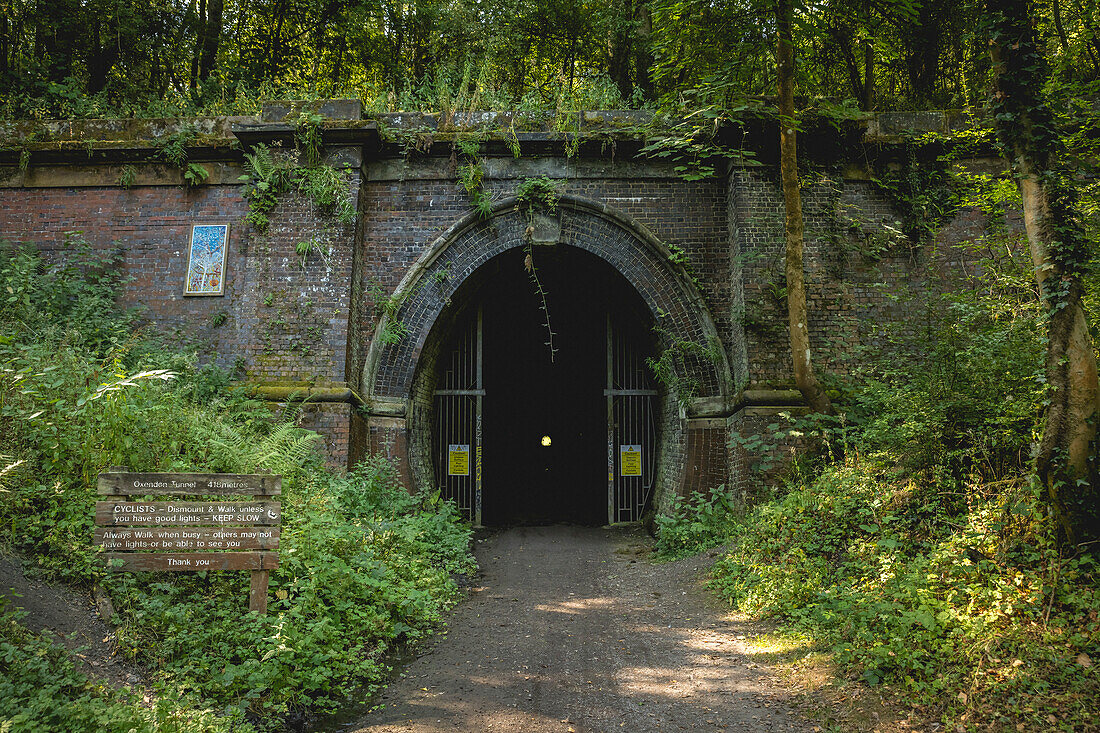 Oxendon-Tunnel in der Nähe von Arthingworth,Northamptonshire,England,UK,Northamptonshire,England