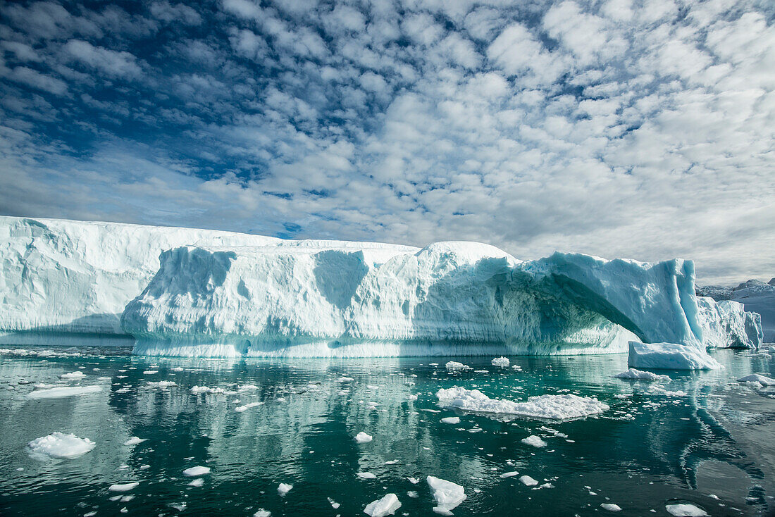 Glacial ice of the Ilulissat Icefjord,Ilulissat,Greenland