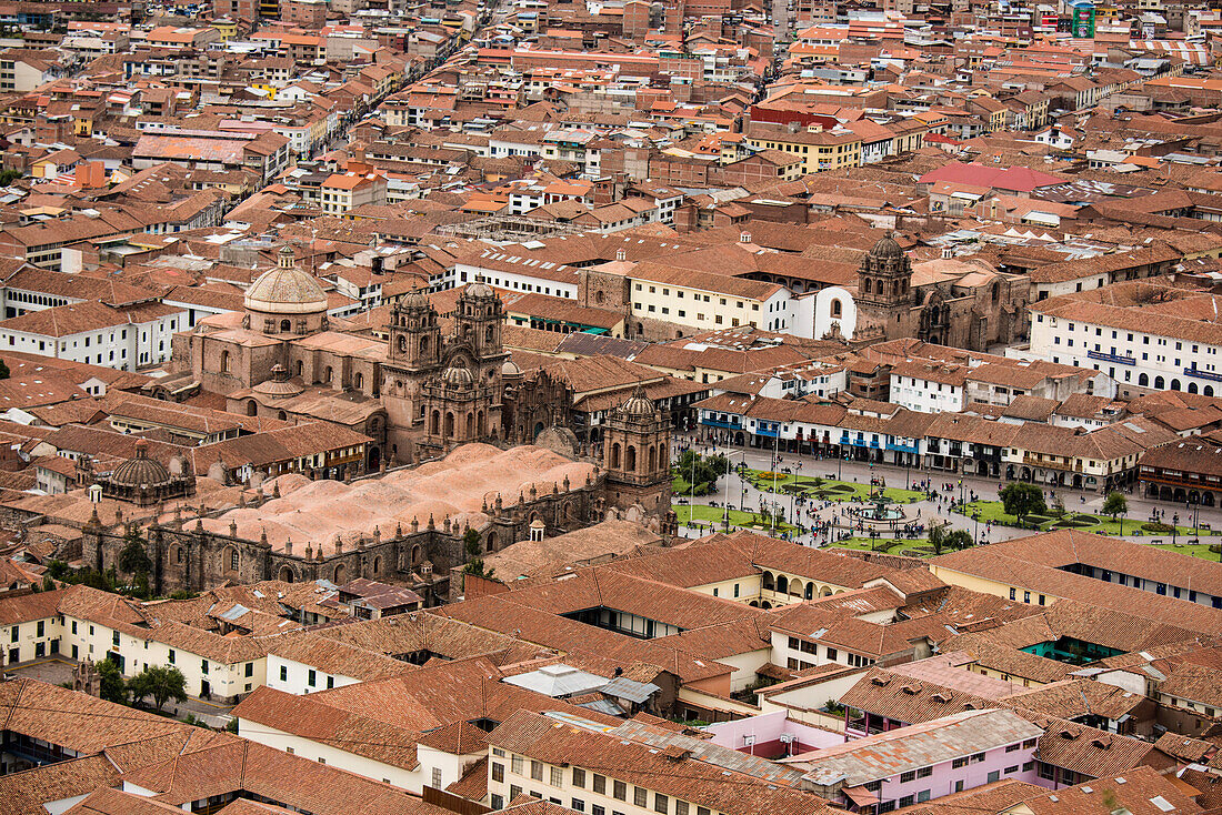 Kathedrale und Stadtplatz des historischen Cusco, Cusco, Peru
