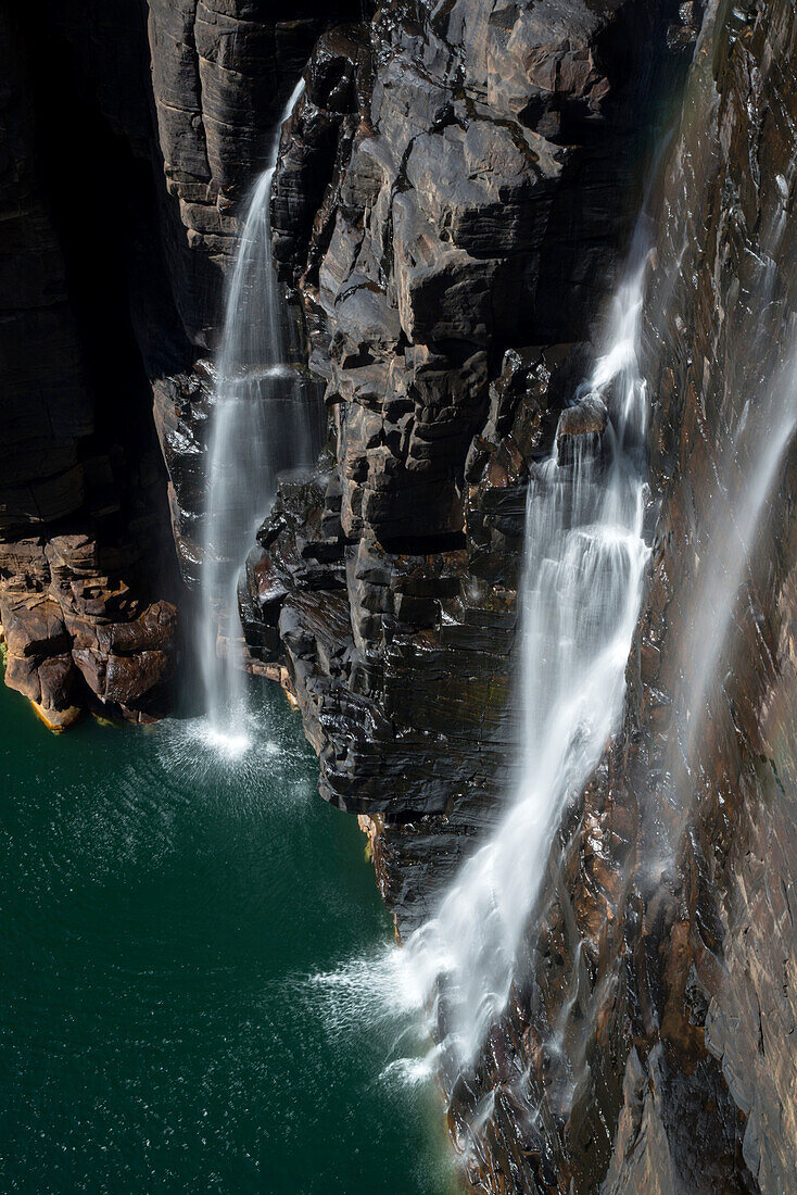 King George Falls von oben aufgenommen,Kimberley,Westaustralien,Australien