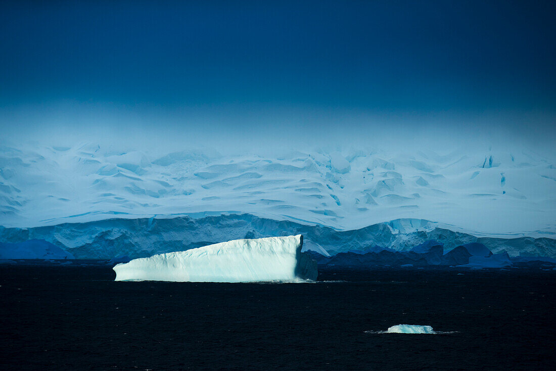 Icebergs on the west side of the Antarctic peninsula,Antarctica