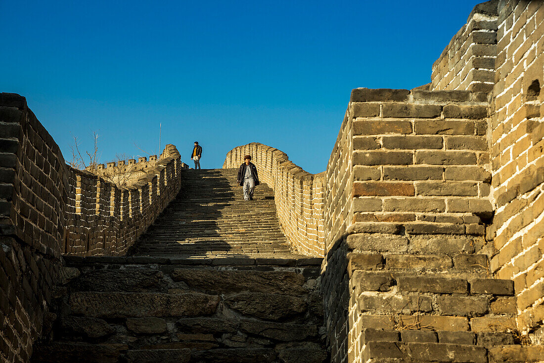 Die Große Mauer von China, Mutianyu, Kreis Huairou, China