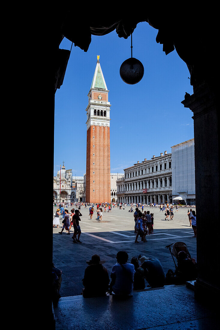 Campanile auf dem Markusplatz,Venedig,Italien