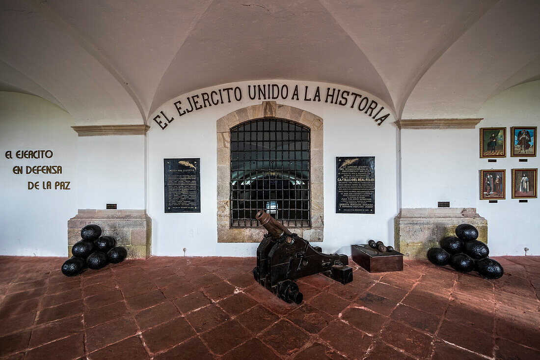 Military History Museum at Real Felipe Fortress,El Callao,Lima,Peru