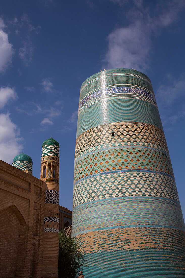 Kalta minor minaret in Itchan Qala,Khiva,Uzbekistan