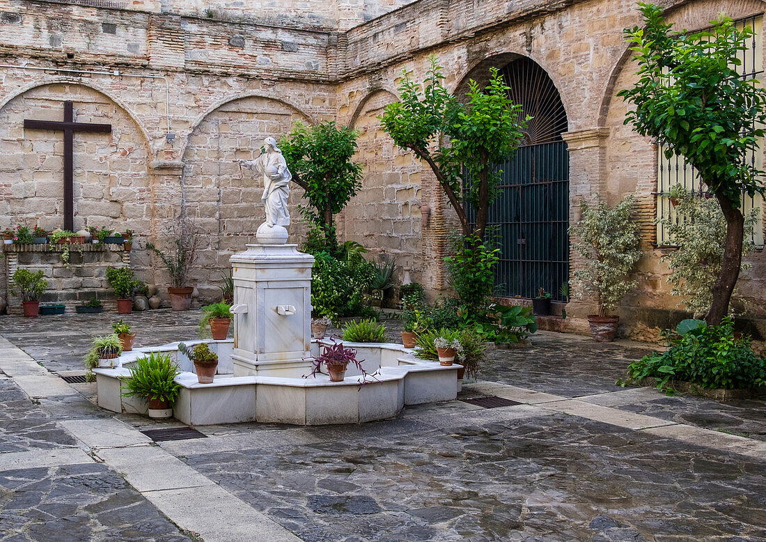 In the grounds of Jerez de la Frontera Cathedral,Jerez,Cadiz,Spain