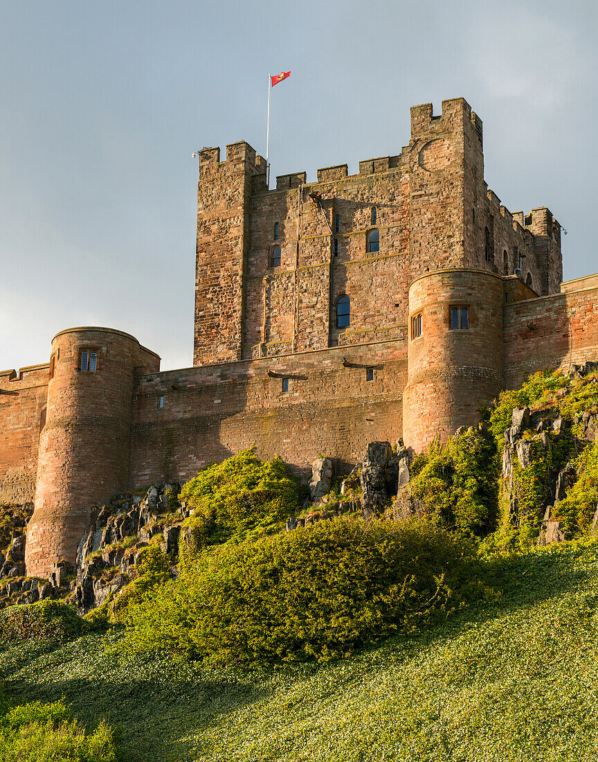 Constable Tower von Bamburgh Castle, Bamburgh, Northumberland, England