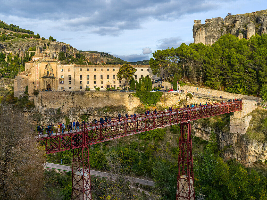 San Pablo-Brücke, Cuenca, Provinz Cuenca, Spanien