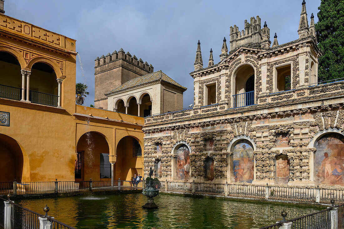 Alcazar von Sevilla,Königlicher Palast,Sevilla,Spanien