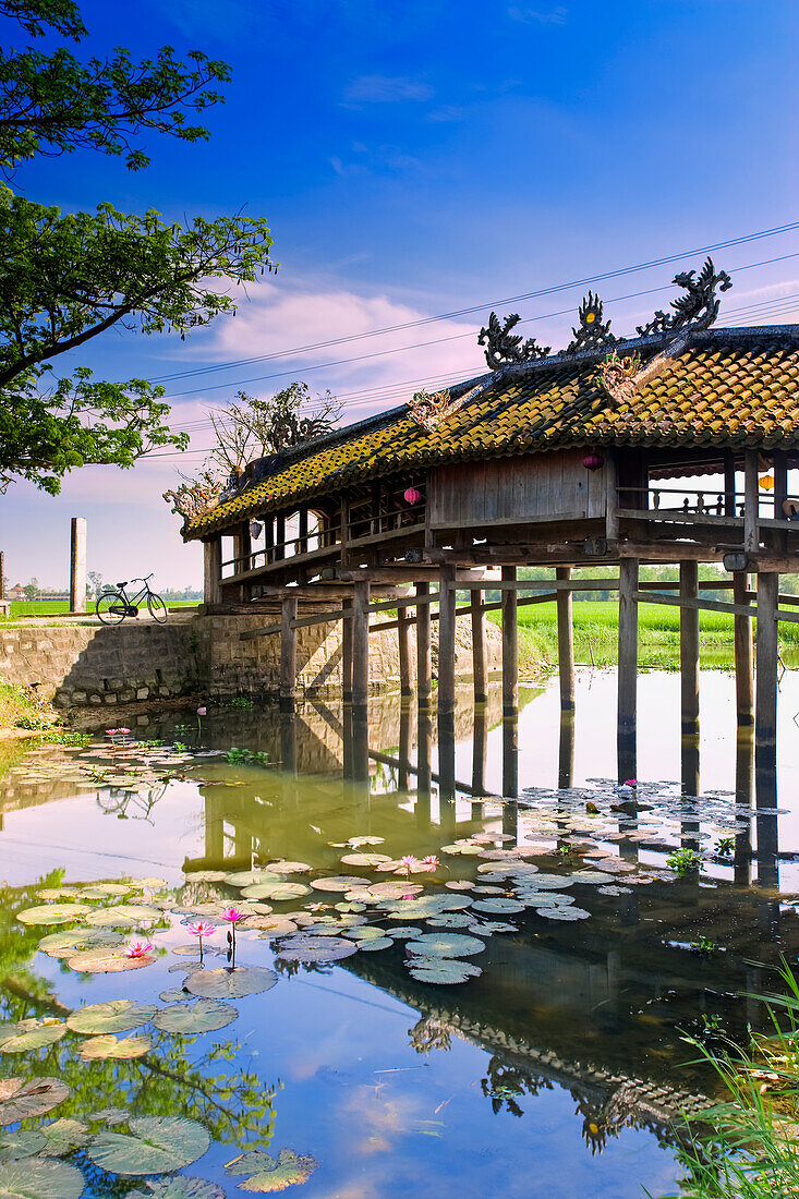 Holzbrücke, Hue, Thua Thien-Hue, Vietnam