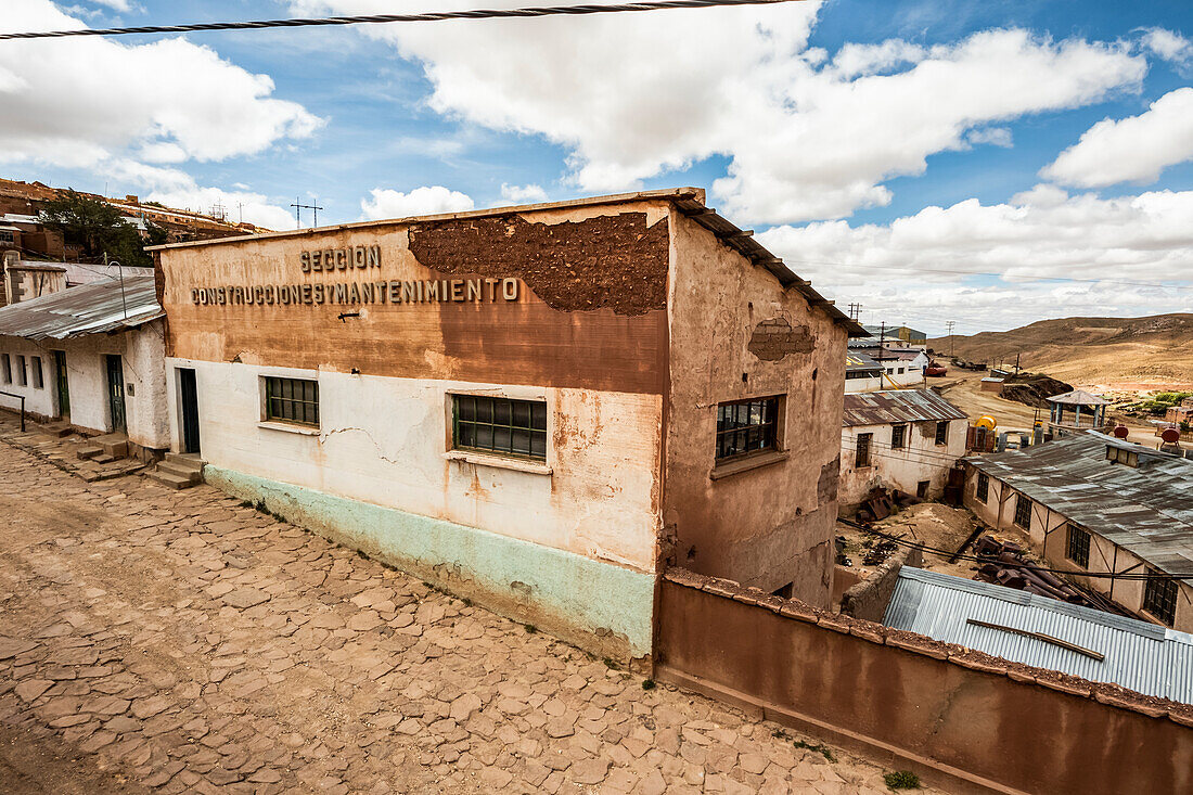 Bergarbeiterhäuser,Pulacayo,Departamento Potosi,Bolivien