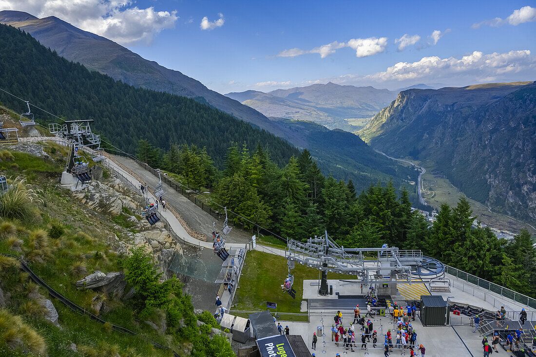 Skyline Luge,Ben Lomond Scenic Reserve,Queenstown,Otago Region,New Zealand