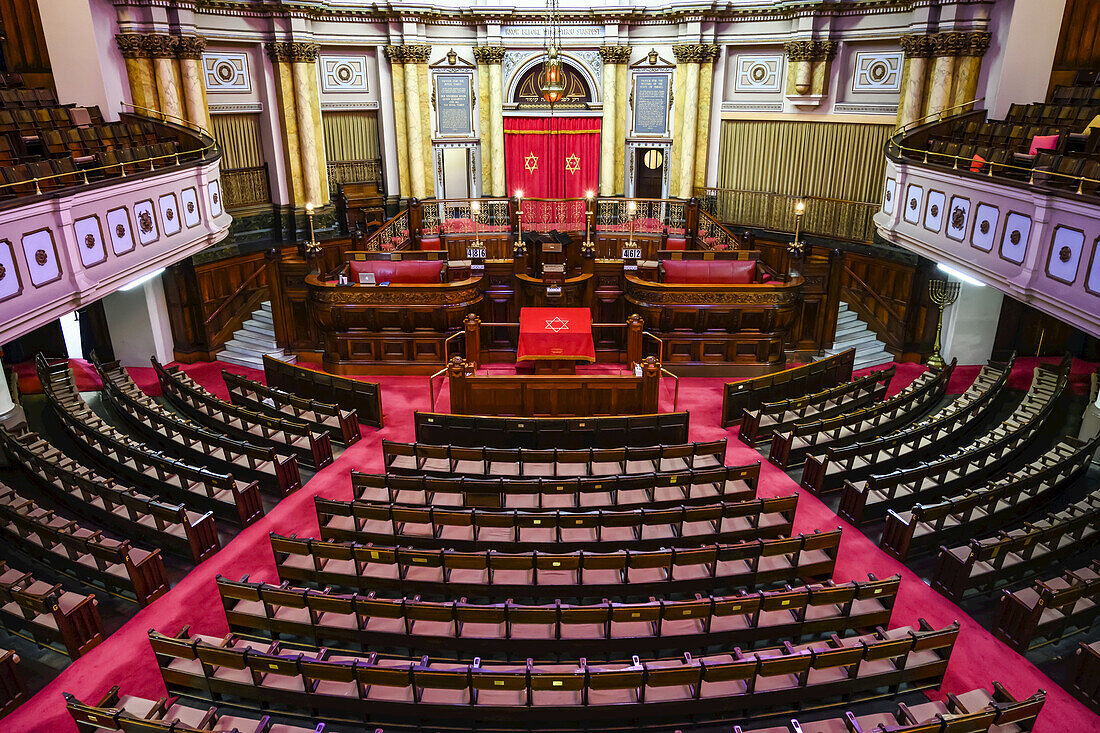 Interior of Melbourne Hebrew Congregation,Melbourne,Victoria,Australia