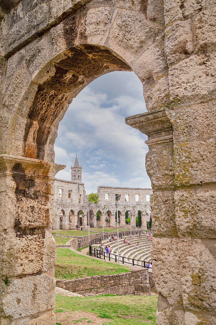 Pula Arena,an ancient Roman amphitheatre,Pula,Croatia