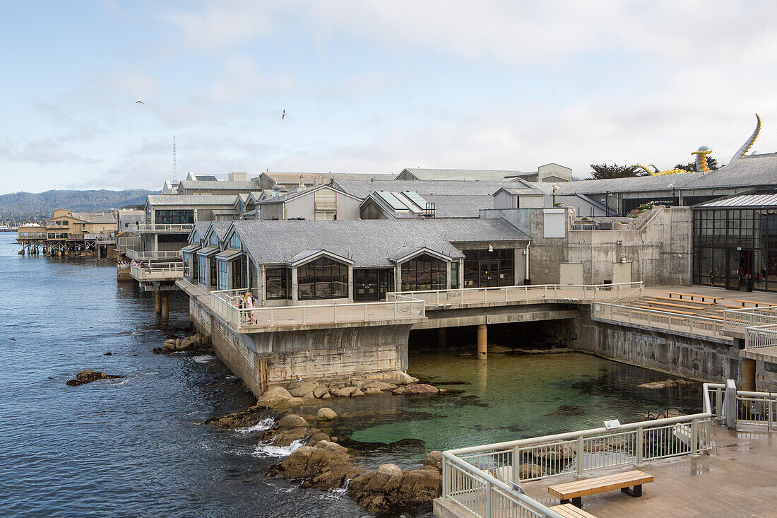 Eine Außenansicht des Monterey Bay Aquariums,Monterey Bay Aquarium,Monterey,Kalifornien